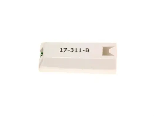 Weißes Gehäuse mit der Aufschrift "17-311-B", vermutlich ein Bauteil von Bosch. Herstellerinformationen sind nicht deutlich sichtbar.